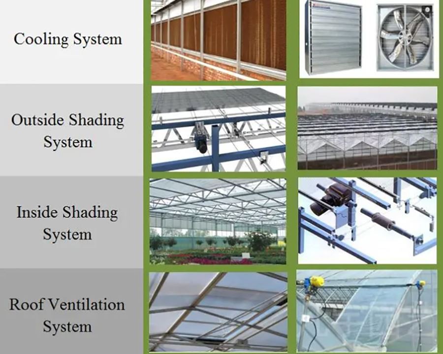 double layer greenhouse plastic factory